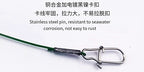 Coated Steel Wire Leader, 30 cm (12 in) Bite-Proof – product photo