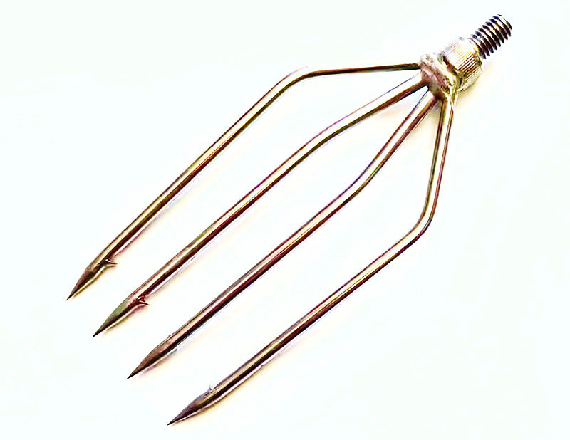 Barbed Stainless Steel Fish Spear Head, 14 cm (5.5 in) – product photo
