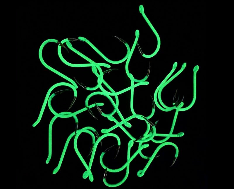 Glow Tube Chinu Hooks, Barbed, Size 1–12 – product photo