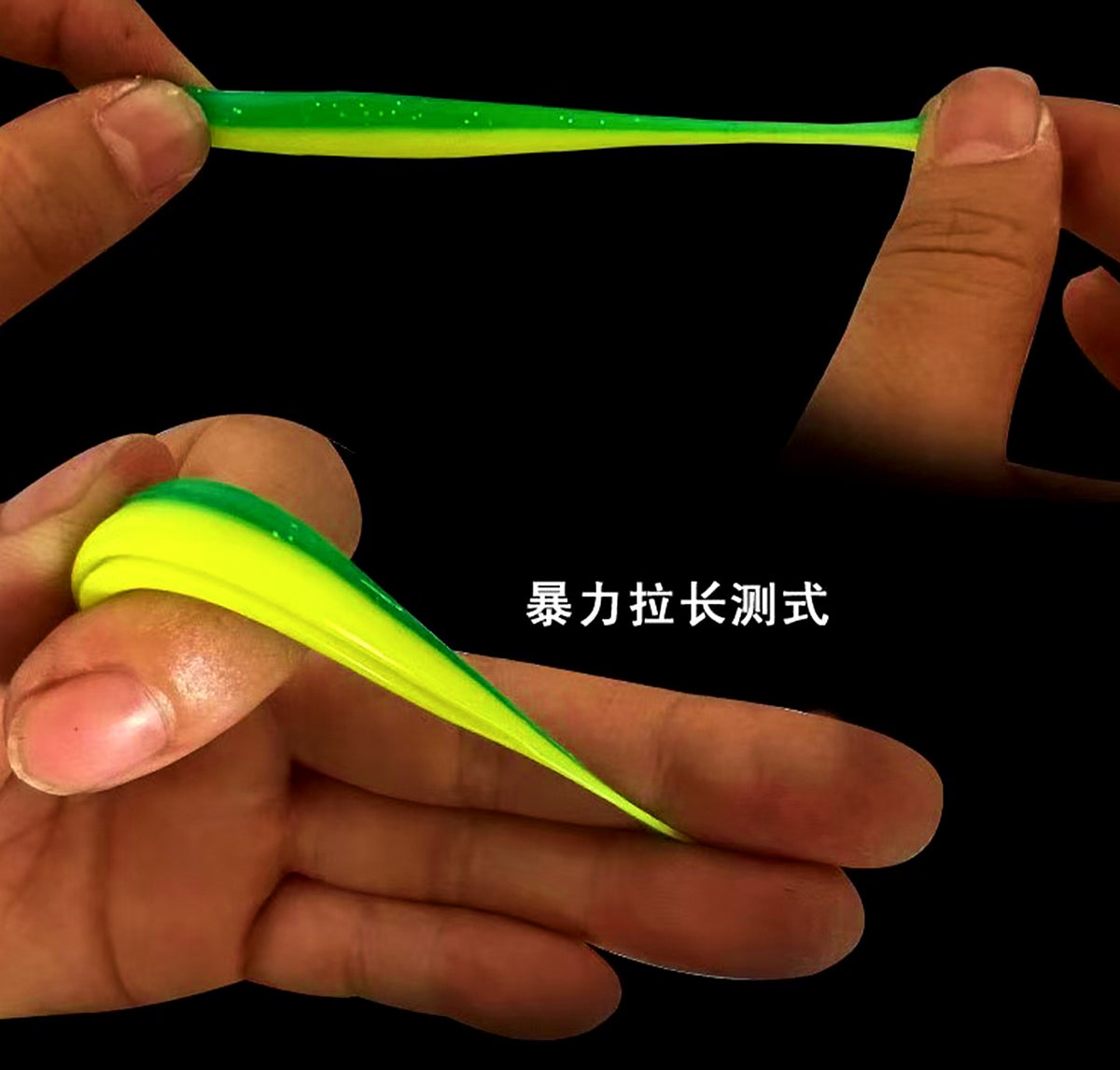 Floating T-Tail Soft Plastic Swimbait, 6–9 cm (2.4–3.5 in) – product photo