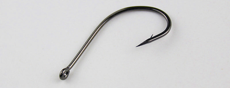 Maruseigo-Style Barbed Hooks with Eye, Bulk, Sizes 2–30 – product photo