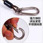 Steel Wire Rod Safety Leash Lanyard, Retractable or Straight – product photo