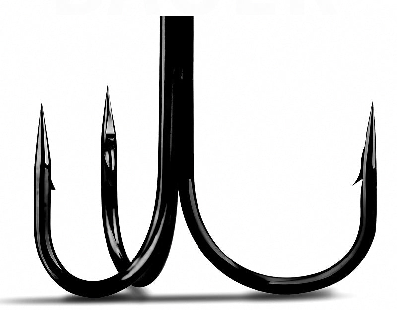 Barbed Treble Snagging Hook, Sizes 2–12 (Multi-Pack) – product photo