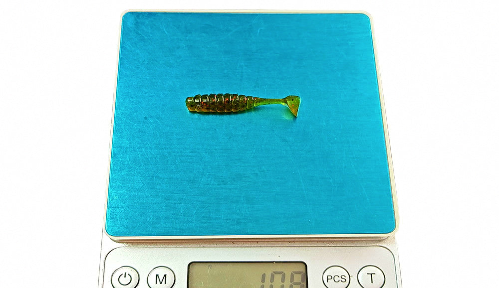 Micro T-Tail Soft Plastic Swimbait, 4.2 cm (1.7 in), 1.1 g – product photo