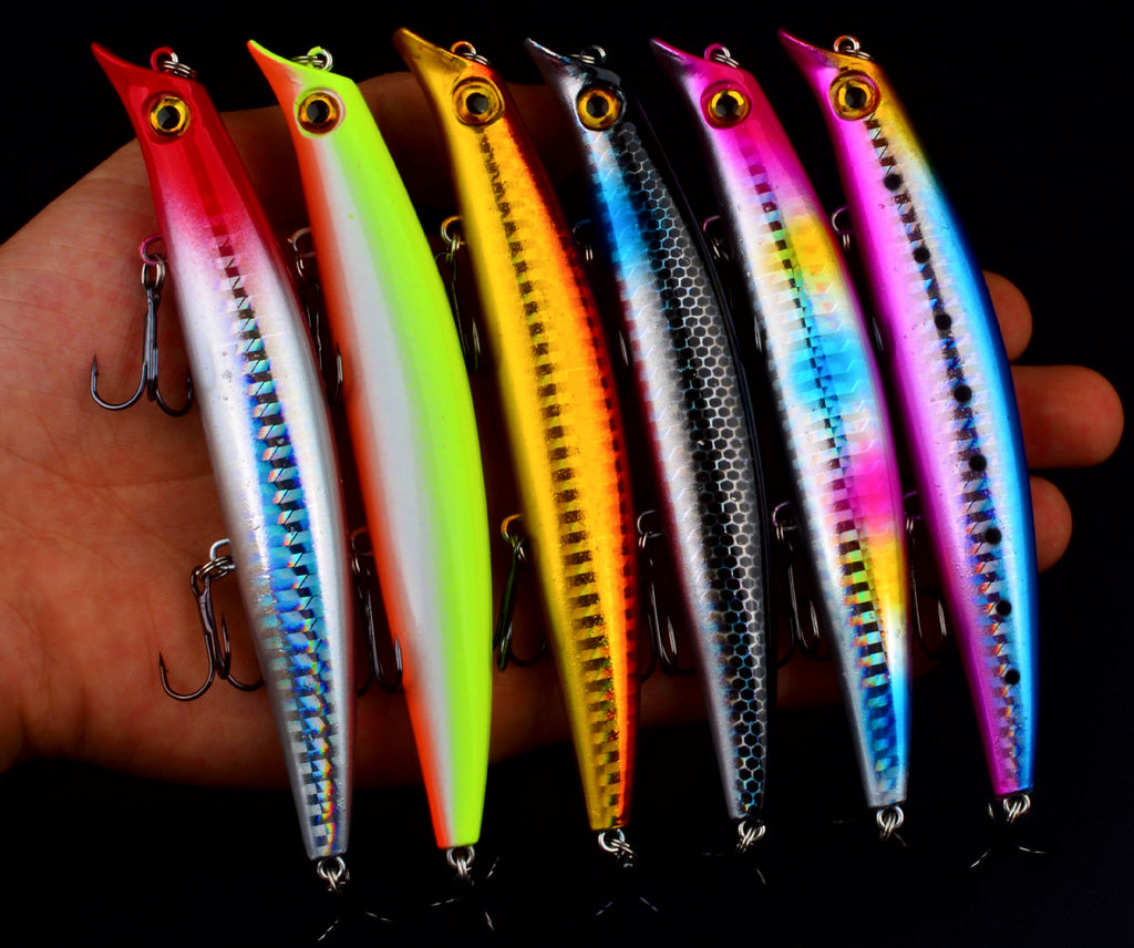 Floating Topwater Popper Lure, 12.2 cm (4.8 in), 16 g (0.56 oz) – product photo