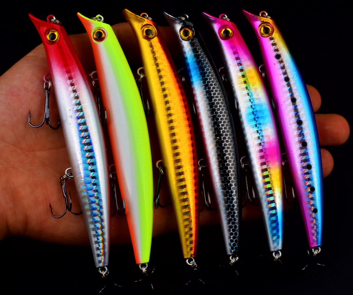 Floating Topwater Popper Lure, 12.2 cm (4.8 in), 16 g (0.56 oz) – product photo