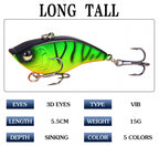 VIB Sinking Lipless Crankbait, 15 g (0.5 oz), 5.5 cm – product photo