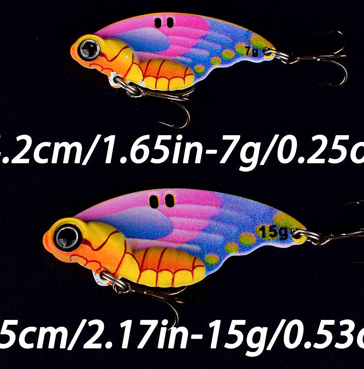 Insect Vib Lure, 4.2–5.5 cm, 7–15 g (0.25–0.53 oz) – product photo