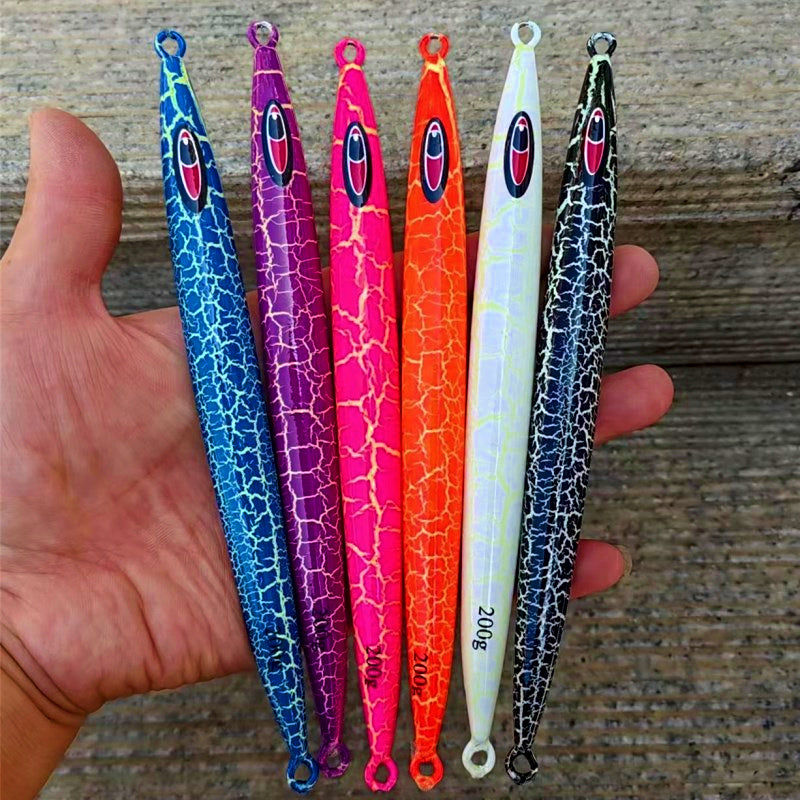 Long Glow Fast-Sinking Jig, 80–1000 g (2.8–35.3 oz) – product photo