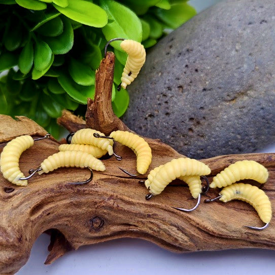 Maggot Grub Soft Bait, 2 cm (0.8 in), 0.4 g – product photo