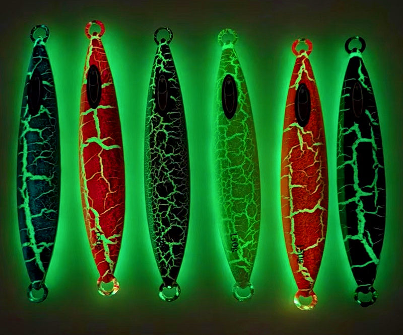 Glow Slow Pitch Jig, 50–400 g (1.8–14.1 oz) – product photo