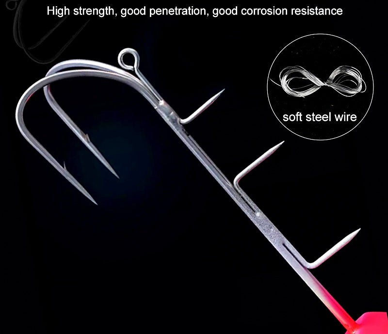 Slow Pitch Jig, 100–300 g (3.5–10.6 oz), Glow/Blue/Pink – product photo