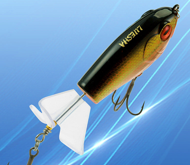 Triple-Blade Topwater Floating Pencil Lure, 5 Colors – product photo