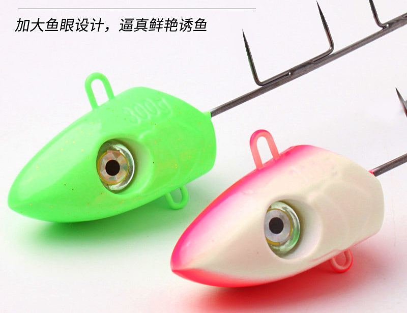 Light-Up Slow Pitch Jig, 100–300 g (3.5–10.6 oz) Glow – product photo