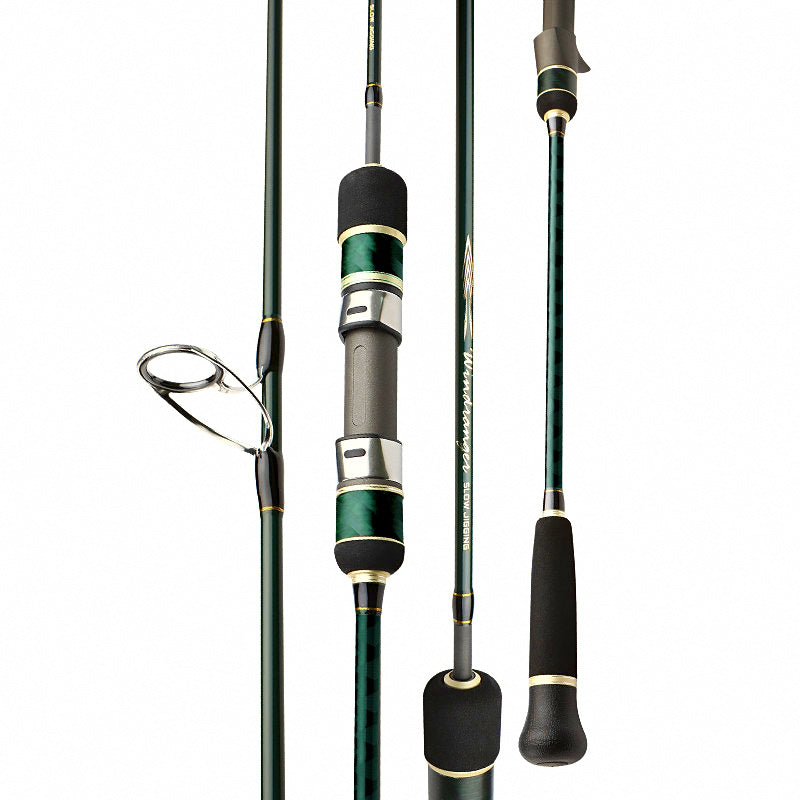 Slow Pitch Jigging Rod, 1.5-Pc Solid Tip, 1.8–1.95 m