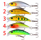 Sinking Mini Minnow Lure, 5 cm & 6.5 cm (4 g / 8 g) – product photo