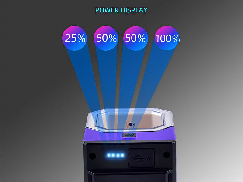 UV Glow Charger Light for Jigs and Lures, Purple LED – product photo