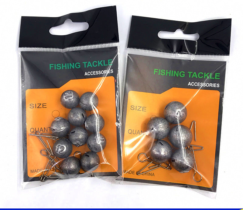 Quick-Attach Lead Texas Rig Sinkers, 3–21 g (0.11–0.74 oz) – product photo
