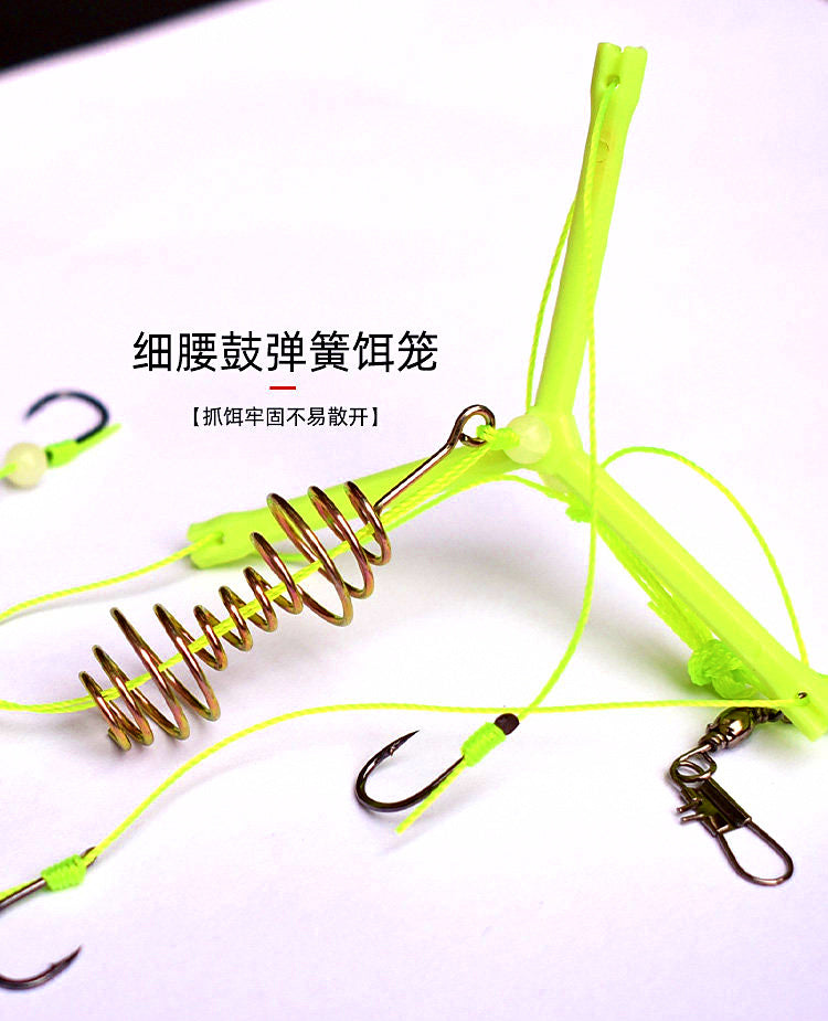 Treble Hook Rig for Silver & Bighead Carp, Sizes 7–13 – product photo