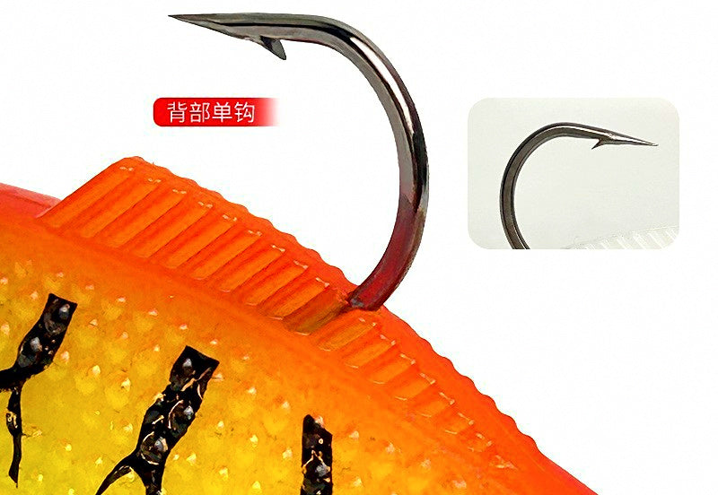 Weighted T-Tail Soft Swimbait, 10 cm (3.9 in), 18 g (0.6 oz) – product photo