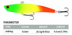 Sinking VIB Vibration Lure, 9.5 cm (3.7 in), 26.5 g (0.93 oz) – product photo