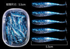 T-Tail Soft Plastic Swimbait Grubs, 5.5–7 cm (2.2–2.8 in) – product photo
