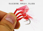 Red Skin Sabiki Rig, Barbed Hooks, Sizes 5–20 – product photo