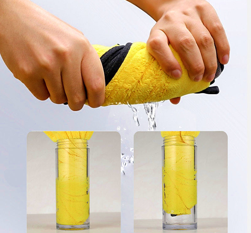 Fishing Hand Towel with Carabiner Clip, Thick Absorbent – product photo