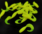 Mini Curly Tail Grub Soft Bait, 2.5 cm (1 in), 10 pcs – product photo