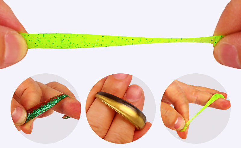 T-Tail Soft Plastic Swimbait, 3.5–9 cm (1.4–3.5 in) – product photo