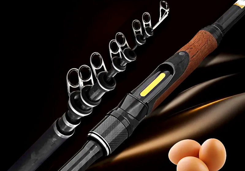 Sliding Float Rock Fishing Rod, 5-Pc, 3.6–4.5 m (11.8–14.8 ft) – product photo