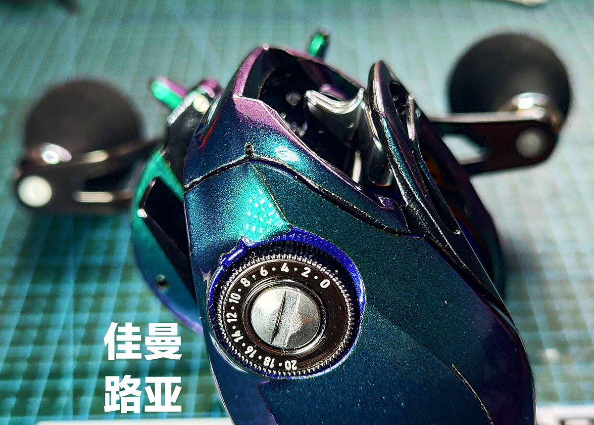 Reel Protective Film Sticker, Pre-Cut Set, Left/Right Hand – product photo