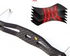 Carbon Fiber Baitcaster Reel Handle with EVA Knob, 120/130 mm – product photo