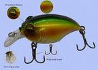 3D Pufferfish Minnow Metal Jig Lure, 57 mm, 7.94 g (0.28 oz) – product photo
