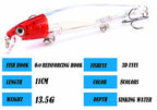 Slow Sinking Rattling Minnow Lure, 13.5 g (0.48 oz) – product photo