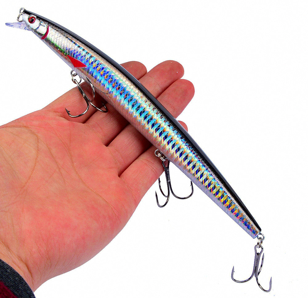 Saltwater Minnow Lure, 18 cm (7.1 in), 24 g (0.85 oz) – product photo