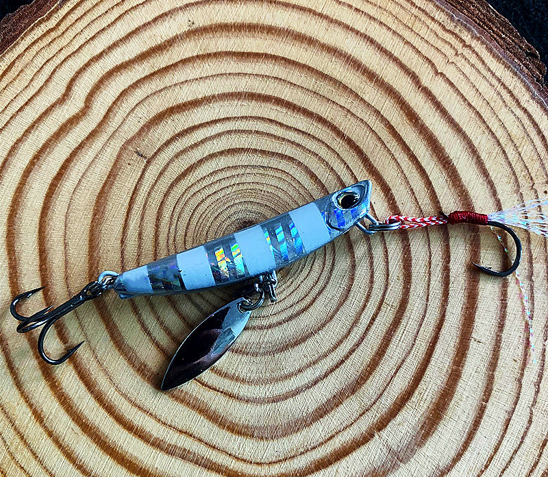 Casting Metal Jig with Double Hooks, 10–60 g (0.35–2.1 oz) – product photo