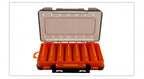 Double-Sided Two-Layer Plastic Lure Box, Portable Tackle Case – product photo