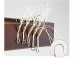 Glow Single Jig Hook, Barbed, Sizes 10–18 – product photo