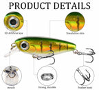 Micro Minnow Hard Bait, 4 cm (1.6 in) 3 g (0.11 oz) – product photo