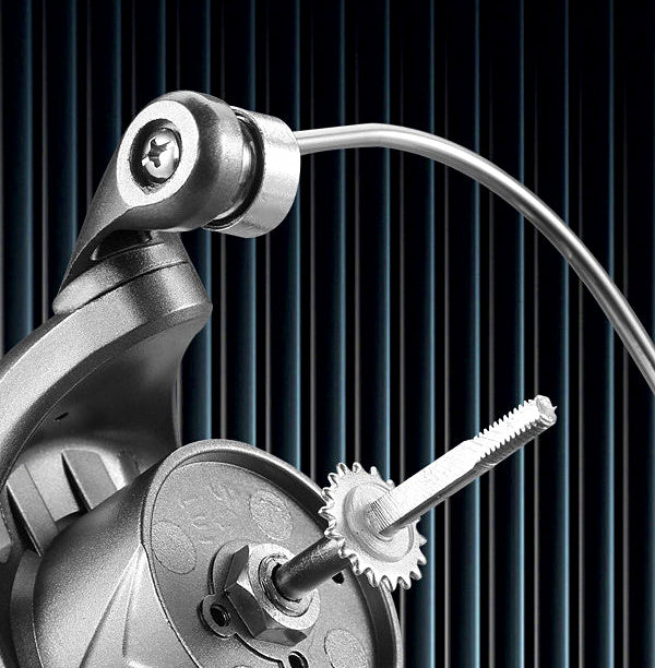 Metal Spool Spinning Reel, Sizes 1000–7000