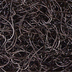 Extra Strong Offset Worm Hooks, Bulk, Sizes 4 to 4/0 – product photo