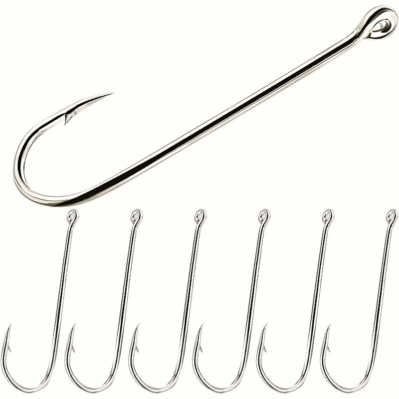 Aberdeen Long Shank Baitholder Hooks, Barbed, 1000 pcs