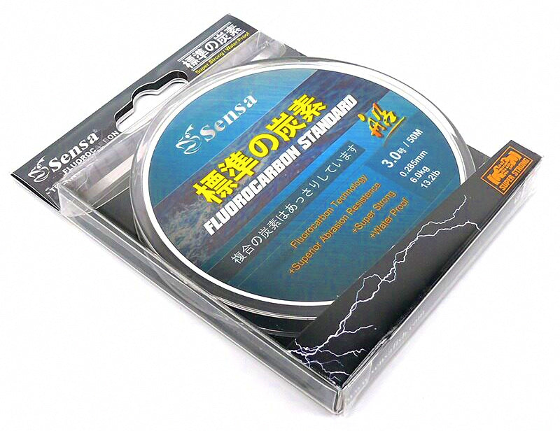 Carbon Leader Line, 50 m (164 ft), Sizes No. 3–12 – product photo