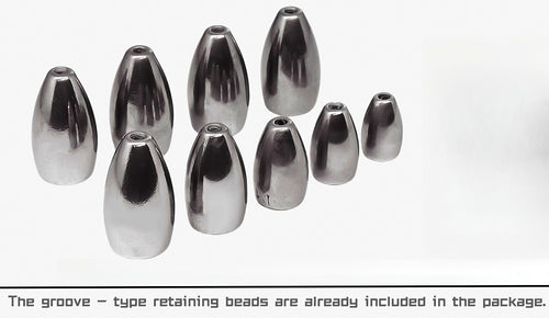 Tungsten Bullet Sinkers, Texas Rig, 2.7–12.5 g (0.1–0.44 oz) – product photo