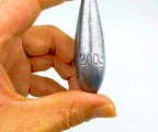 Teardrop Casting Sinker, Stainless Ring, 0.12–7 oz (3.5–200 g) – product photo
