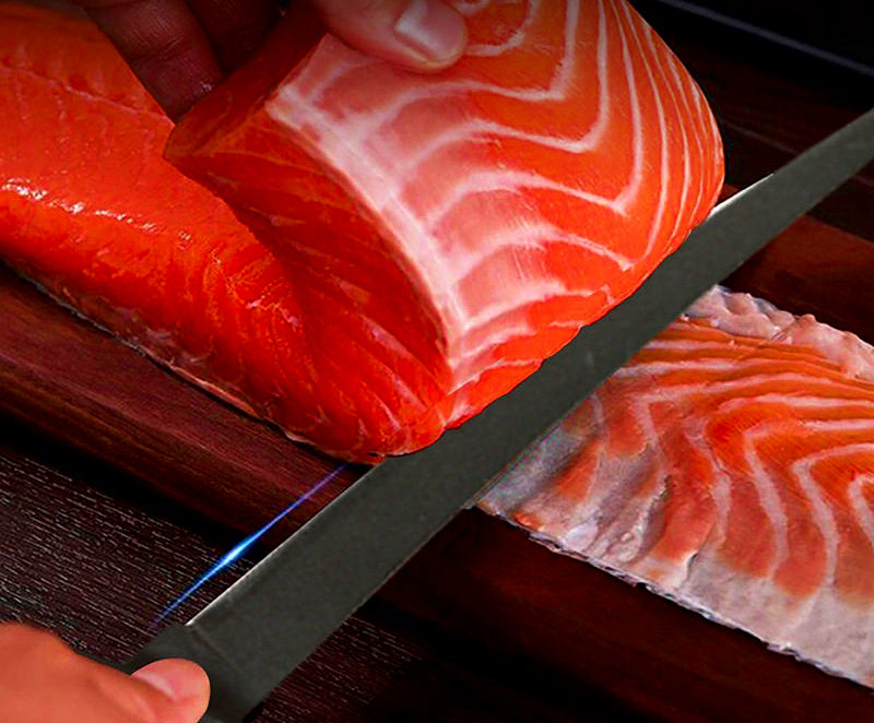 Saltwater Fishing Knife, 13 cm (5.1 in) Stainless Steel Blade – product photo