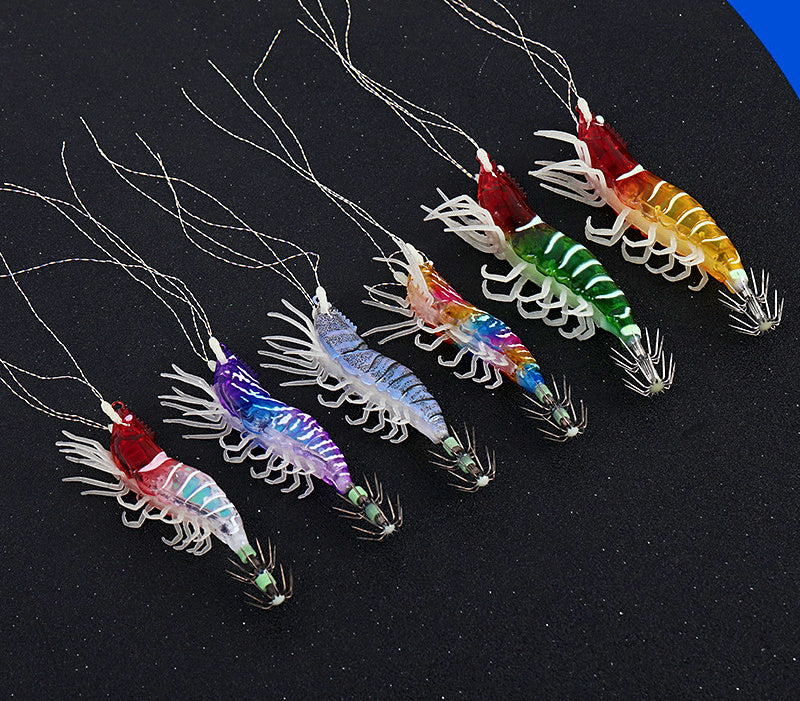 Jointed Shrimp Lure, Slow Sinking, 7.5 cm (3 in) & 10 cm (4 in) – product photo