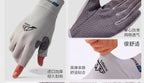 Fishing Gloves, UPF 50+ Non-Slip, Full/Half/2-Finger Cut – product photo