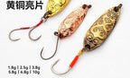 Brass Spoon Lure, Single or Double Hook, 2.5–10 g (0.09–0.35 oz) – product photo